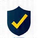 Icon representing product durability: a shield with a checkmark