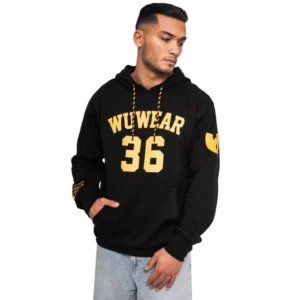 WU WEAR Wu 36 Block Black Hoodie