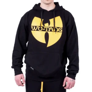 Wu Wear Logo Black Hoodie