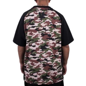 Wu Wear Wu 2 Tone Camo Reglan T-Shirt